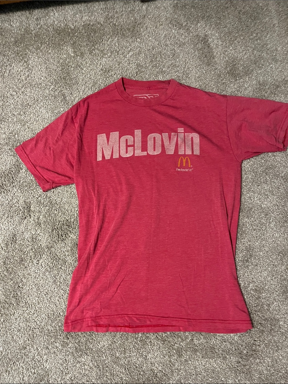 McDonald's Red McLovin Graphic Short Sleeve Tee